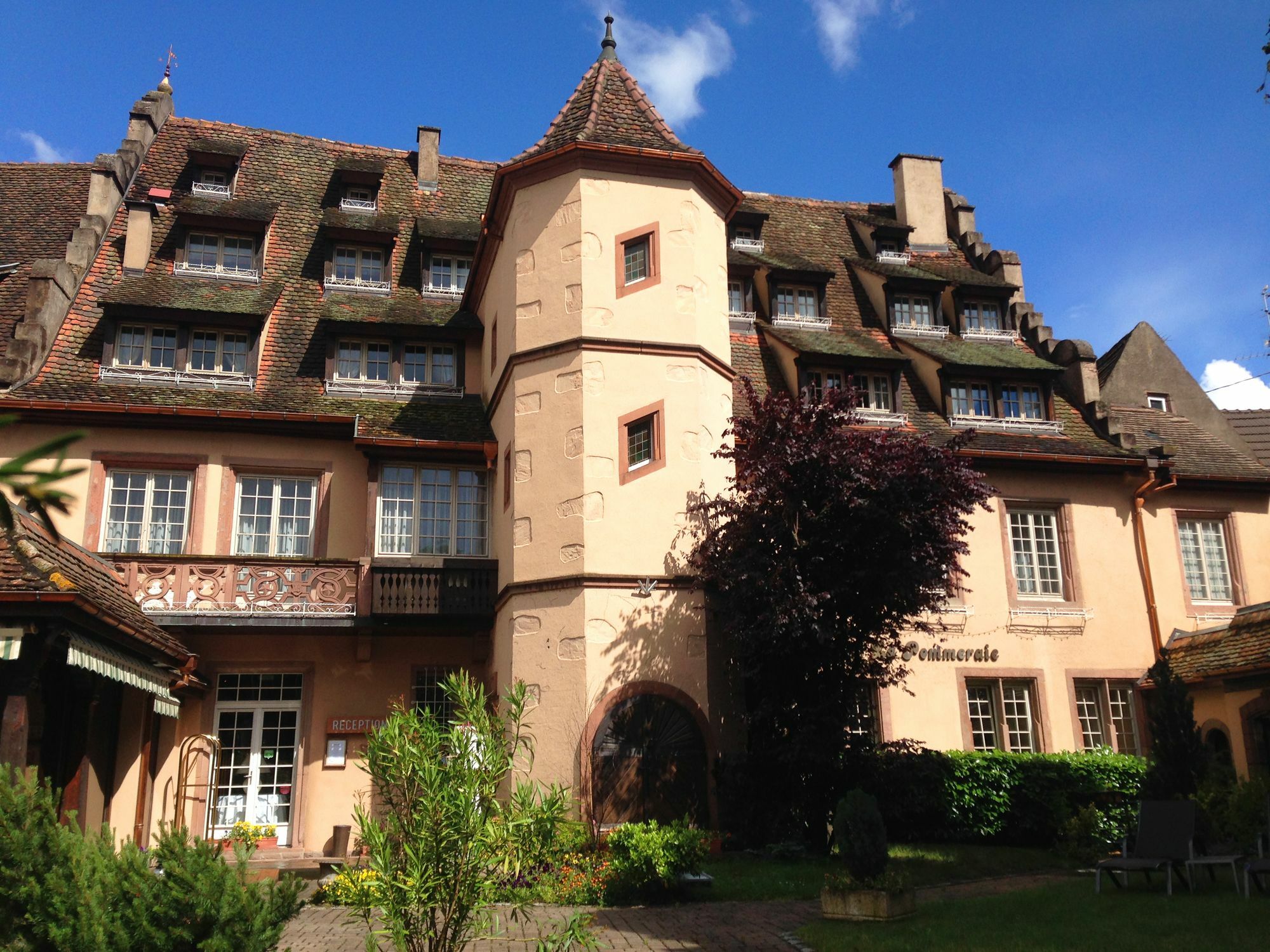 Hostellerie De La Pommeraie By Popinns セレスタ エクステリア 写真
